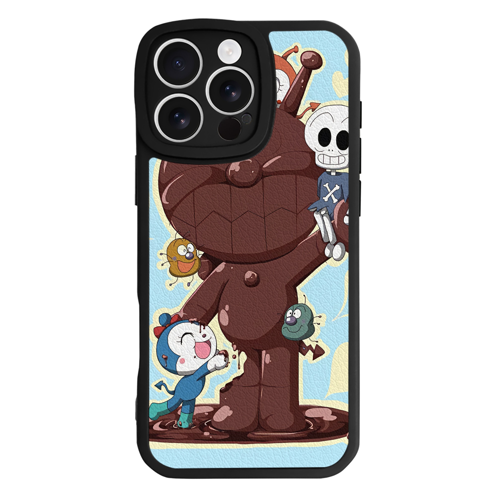 （画像用） アンパンマン Anpanman 【iPhone 16シリーズ対応】シリコンスマホケース（レザー調） 材質：シリコン